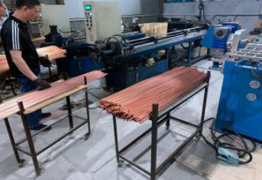 Coil de condensateur en aluminium et cuivre ISO à nageoires pour réfrigérateur 2
